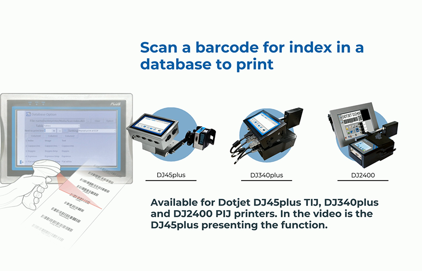 Printing by index to a database - Dotjet